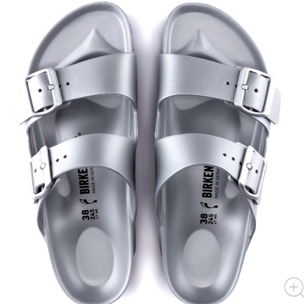 Birkenstock Arizona Essentials EVA Rubber Silver